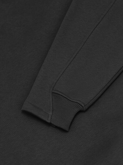 Свободный свитшот из футера с акцентными манжетами LD 3229 - купить в интернет-магазине Conte