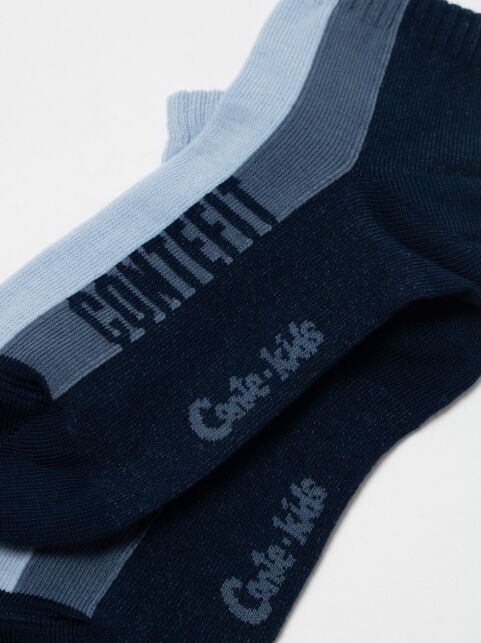 Короткие спортивные носки ACTIVE lycra® цвета джинс, модель 579 - купить в интернет-магазине Conte