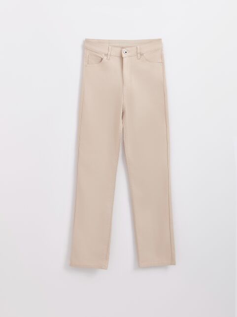 Джинсы straight «под кожу» с высокой посадкой CON-699 Джинсы straight «под кожу» с высокой посадкой CON-699 - купить в интернет-магазине Conte