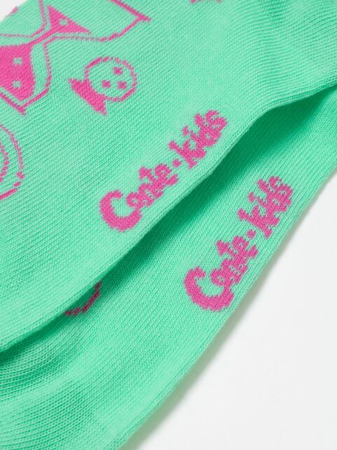 Хлопковые носки с рисунками «Symbol» - купить в интернет-магазине Conte