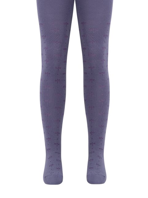 Колготки из хлопка с рисунками «стрекозы» - купить в интернет-магазине Conte