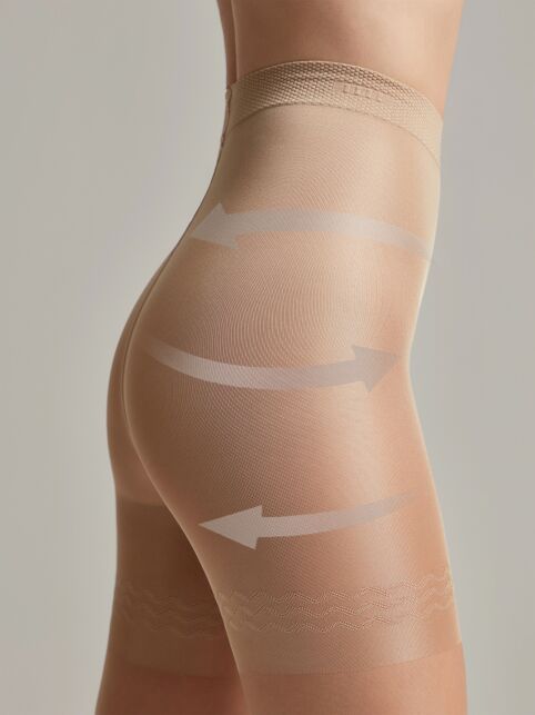 Колготки женские с утягивающими удлиненными шортиками Control 20 Lycra® - купить в интернет-магазине Conte