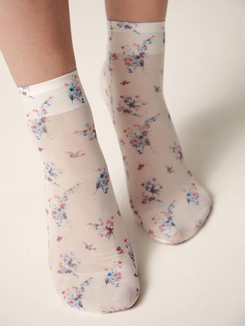 Носки с рисунком «Bouquet of flowers» - купить в интернет-магазине Conte