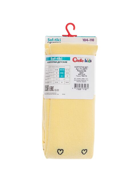 Колготки SOF-TIKI (махровые внутри) с рисунком "мороженки" - купить в интернет-магазине Conte