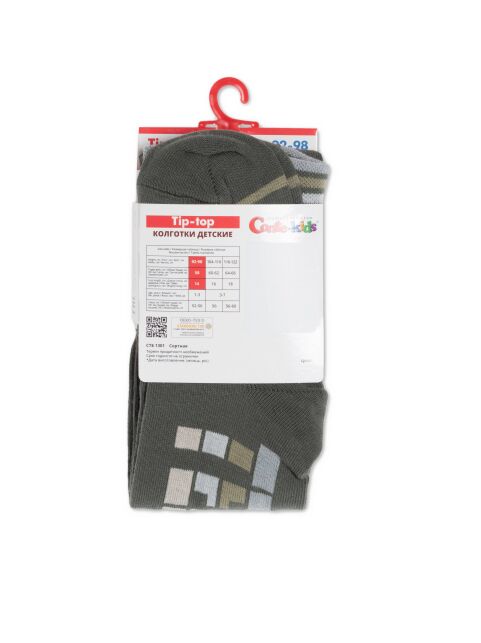 Хлопковые колготки TIP-TOP с рисунком «Team» - купить в интернет-магазине Conte