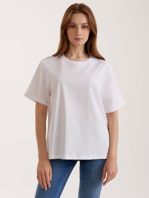 Хлопковая футболка с круглой горловиной BASIC COLLECTION - купить в интернет-магазине Conte