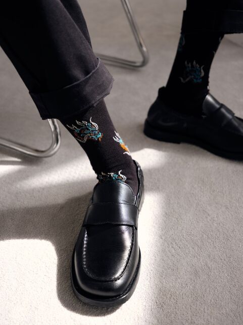 Хлопковые носки с рисунком «Mask» - купить в интернет-магазине Conte