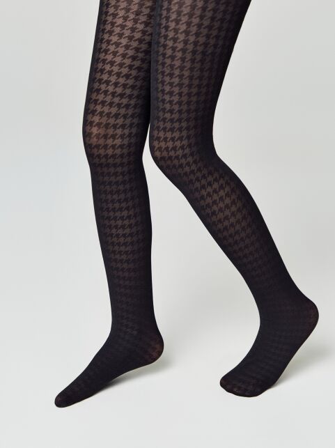 Колготки с рисунком «гусиная лапка» CHANEL - купить в интернет-магазине Conte