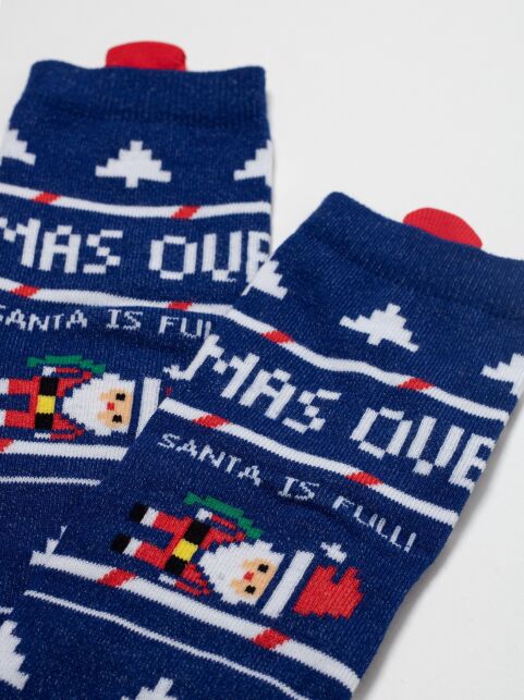 Новогодние детские носки с рисунком «Christmas game» - купить в интернет-магазине Conte