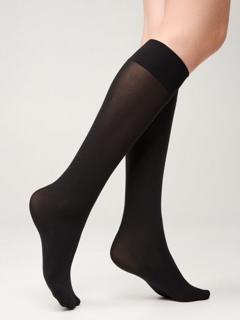 Плотные гольфы Microfibra 50 (конверт) - купить в интернет-магазине Conte