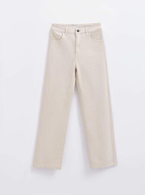 Джинсы прямого кроя с высокой посадкой CON-640 - купить в интернет-магазине Conte