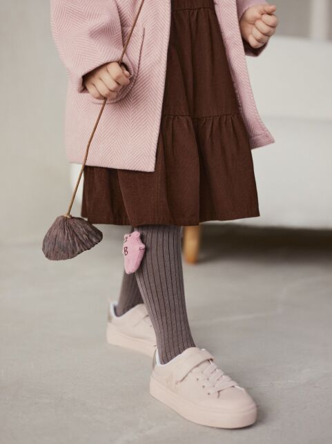 Удлиненные носки в рубчик с декоративной игрушкой «Вear» - купить в интернет-магазине Conte