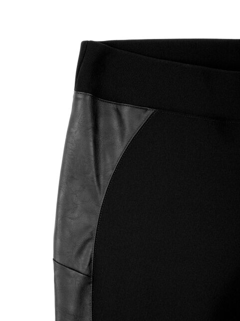 Ультрамодные леггинсы с лампасами из искусственной кожи DIVA (в пакете) - купить в интернет-магазине Conte