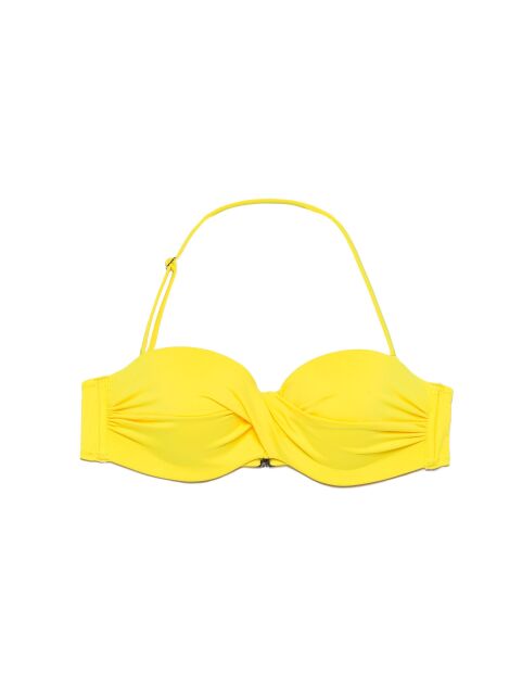 Лиф-балконет с эффектом push-up BRIGHT STORY цвета yellow Лиф-балконет с эффектом push-up BRIGHT STORY цвета yellow - купить в интернет-магазине Conte