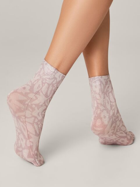 Сияющие носки с рисунком «Gardens» - купить в интернет-магазине Conte