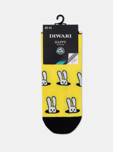 Хлопковые носки с рисунком «Rabbits» - купить в интернет-магазине Conte