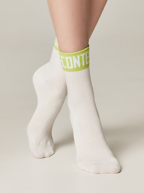 Удлиненные графитовые носки из вискозы «Conte» - купить в интернет-магазине Conte