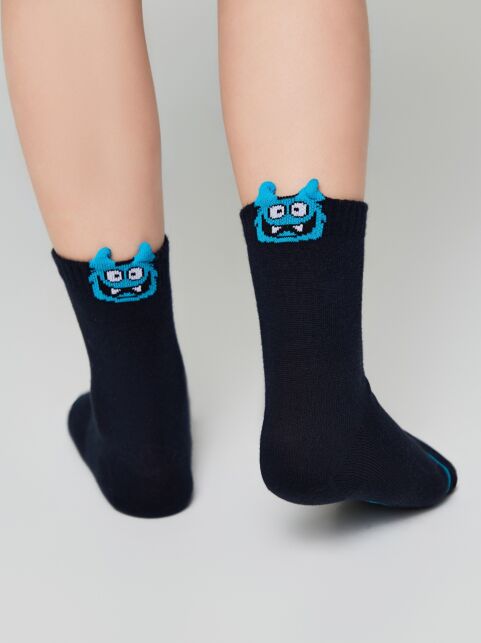 Носки из хлопка с декоративным 3D-пикотом “Monster” - купить в интернет-магазине Conte