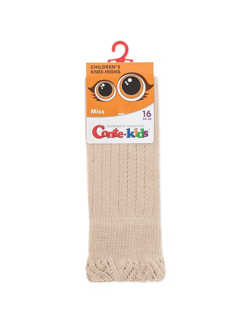 Гольфы с воздушными рюшами и хлопком MISS - купить в интернет-магазине Conte