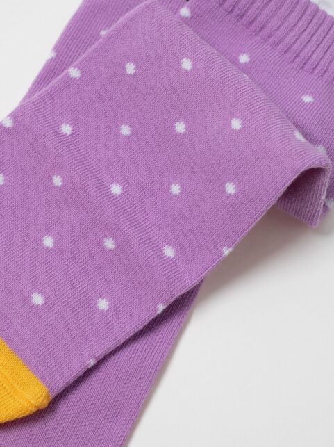 Носки из хлопка с декоративным 3D-пикотом “Oops” - купить в интернет-магазине Conte