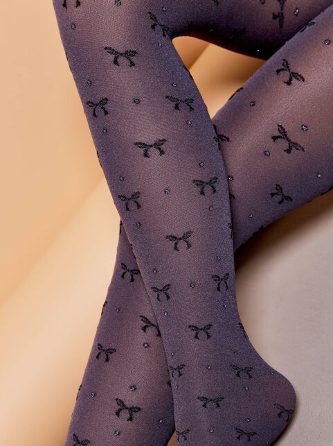 Колготки с рисунком "бантики" SAMIRA - купить в интернет-магазине Conte