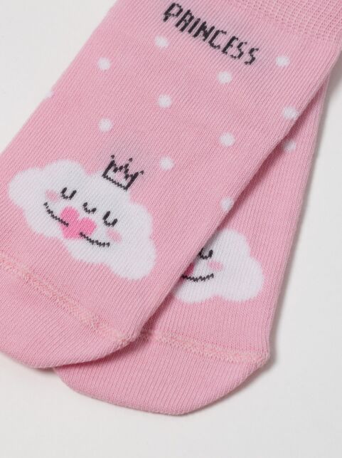 Хлопковые носки с рисунком “Princess” - купить в интернет-магазине Conte