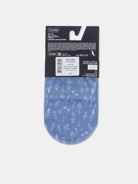 Сияющие носки с рисунком «Wildflowers» - купить в интернет-магазине Conte