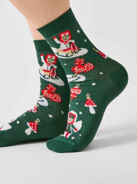 Носки из зимней коллекции с рисунком «Игрушки» - купить в интернет-магазине Conte