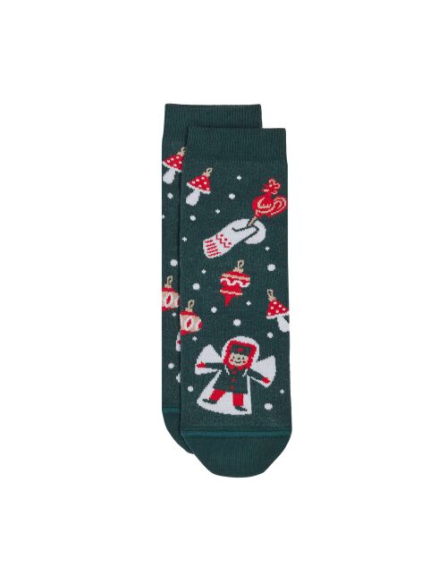 Носки с рисунком «Снежный ангел» зимняя коллекция - купить в интернет-магазине Conte