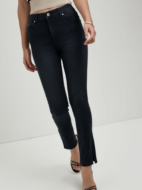 Джинсы skinny с разрезами по ногам CON-639 - купить в интернет-магазине Conte