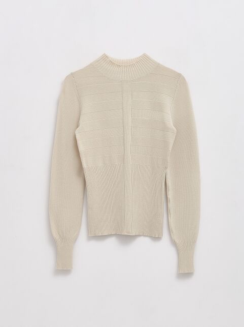 Джемпер прилегающего силуэта из пряжи с вискозой LDK 280 - купить в интернет-магазине Conte