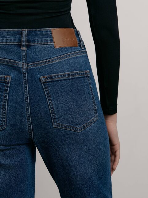 Джинсы size plus с высокой посадкой CON-532 - купить в интернет-магазине Conte