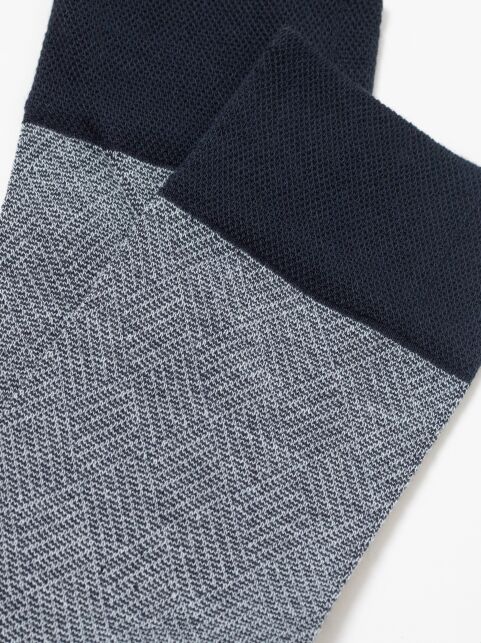 Носки из бамбука BAMBOO темно-синие - купить в интернет-магазине Conte