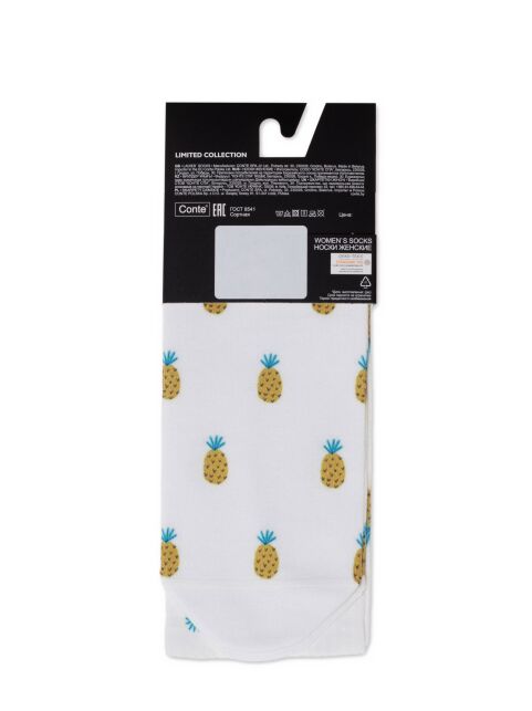 Удлиненные носки с хлопком «Сocktail» - купить в интернет-магазине Conte