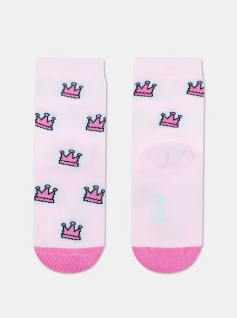 Хлопковые светло-розовые носки SOF-TIKI с махровой стопой - купить в интернет-магазине Conte