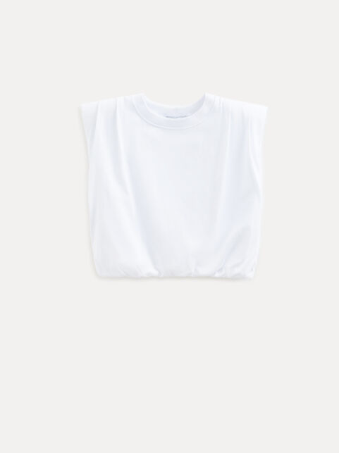 Топ-баллон из хлопка с подплечниками LBL 3447 - купить в интернет-магазине Conte