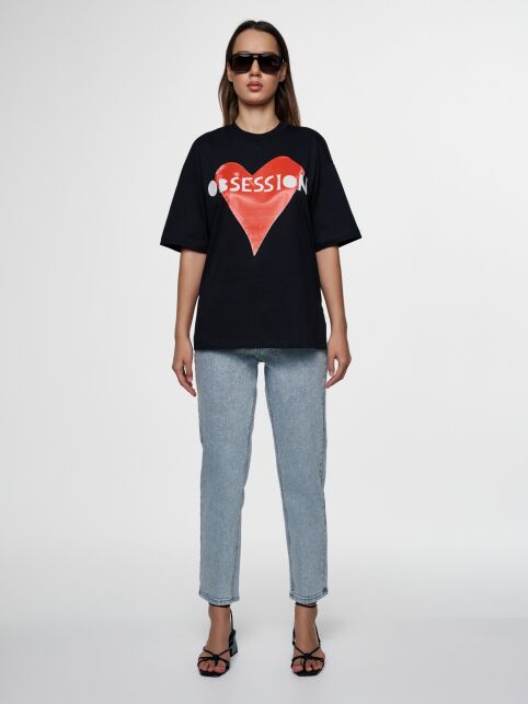 Джинсы mom fit с застежкой на пуговицы CON-617 - купить в интернет-магазине Conte