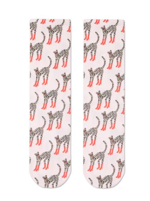 Удлиненные носки с хлопком «Stylish cat» - купить в интернет-магазине Conte