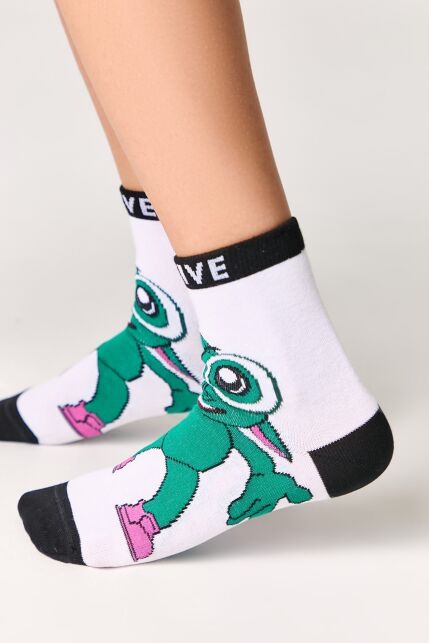 Хлопковые носки «Глазастики» Active - купить в интернет-магазине Conte