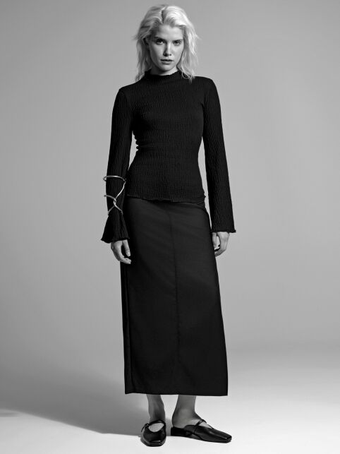 Юбка-midi из костюмной ткани LU 3259 - купить в интернет-магазине Conte