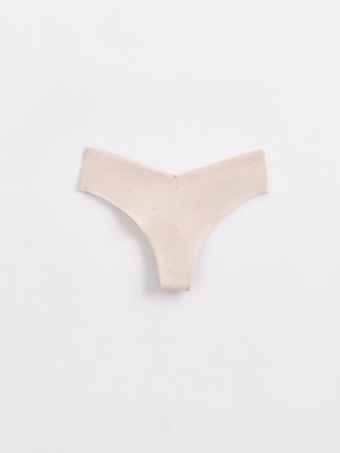 Бесшовные Трусы "бразилиана" с V-образной линией талии INVISIBLE LBR 1226 - купить в интернет-магазине Conte