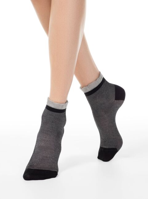 Носки из вискозы со сборкой - купить в интернет-магазине Conte