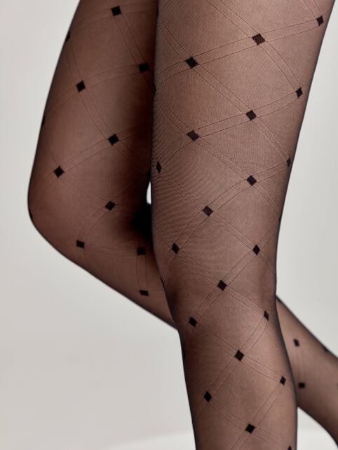Колготки c рисунком «ромбы» SHAPE - купить в интернет-магазине Conte