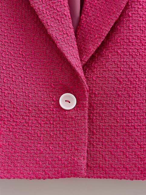 Укороченный жакет из твида LJ 3270 - купить в интернет-магазине Conte