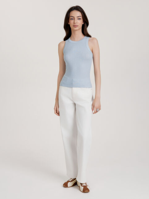 Топ в рубчик из вискозы LT 3419 - купить в интернет-магазине Conte