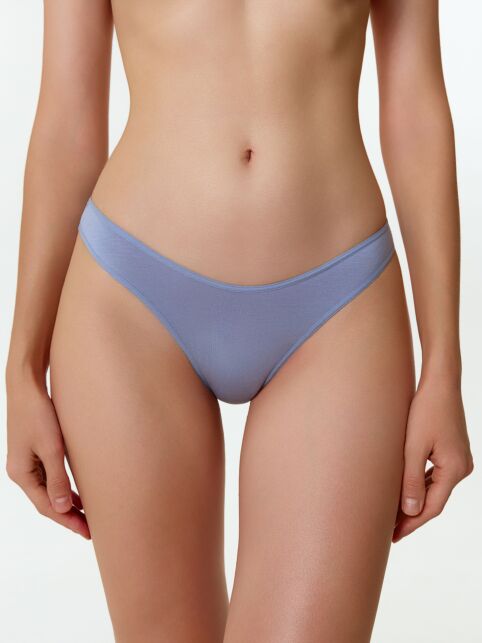 Трусы «бразилиано» из микромодала со средней линией талии BODY TOUCH LBR 3195 - купить в интернет-магазине Conte