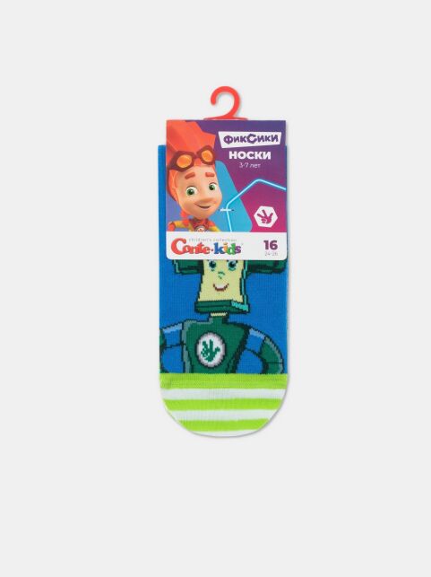 Носки с рисунком Папус по лицензии «Фиксики» - купить в интернет-магазине Conte