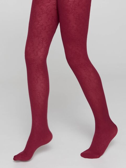 Колготки из микрофибры с рельефным рисунком DAISY - купить в интернет-магазине Conte