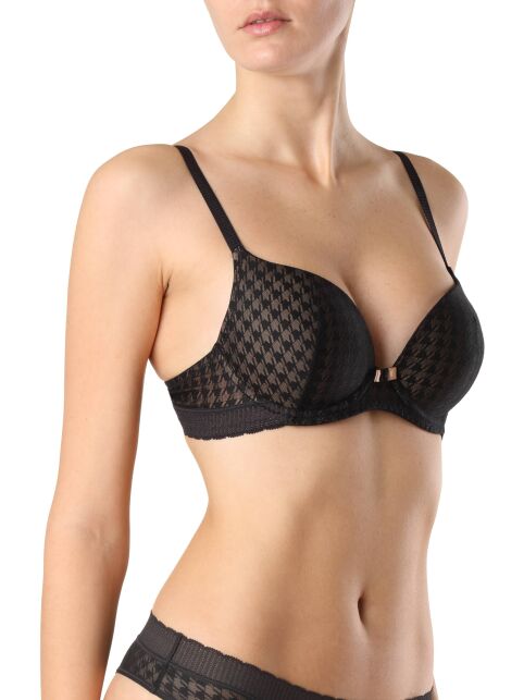 Бюстгальтер push-up в гусиную лапку Body Couture RB1153 - купить в интернет-магазине Conte