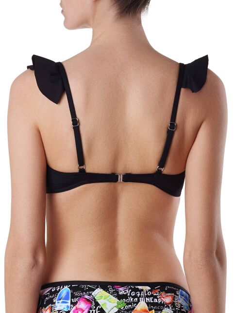 Лиф женский с уплотненными чашками MOJITO черный - купить в интернет-магазине Conte